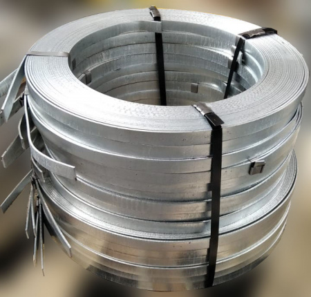ZZ-502-304-52-акция Полоса ZANDZ стальная оцинкованная  (30*4 мм; бухта 52 м)